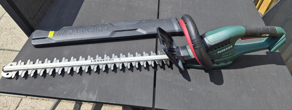Parkside Heggenschaar 20V (zonder accu of lader), Tuin en Terras, Ophalen, Zo goed als nieuw, Accu, Parkside Lidl