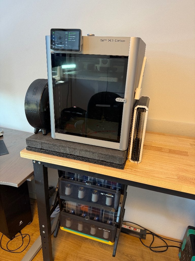 Bambulabs X1C met 2 AMS, Filament, Extruders - Zeer compleet, Ophalen, Gebruikt, Ingebouwde Wi-Fi, Bambulab