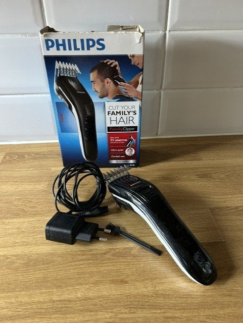 E12-Philips tondeuse in zeer goed staat, Ophalen of Verzenden, Gebruikt, Haarverzorging