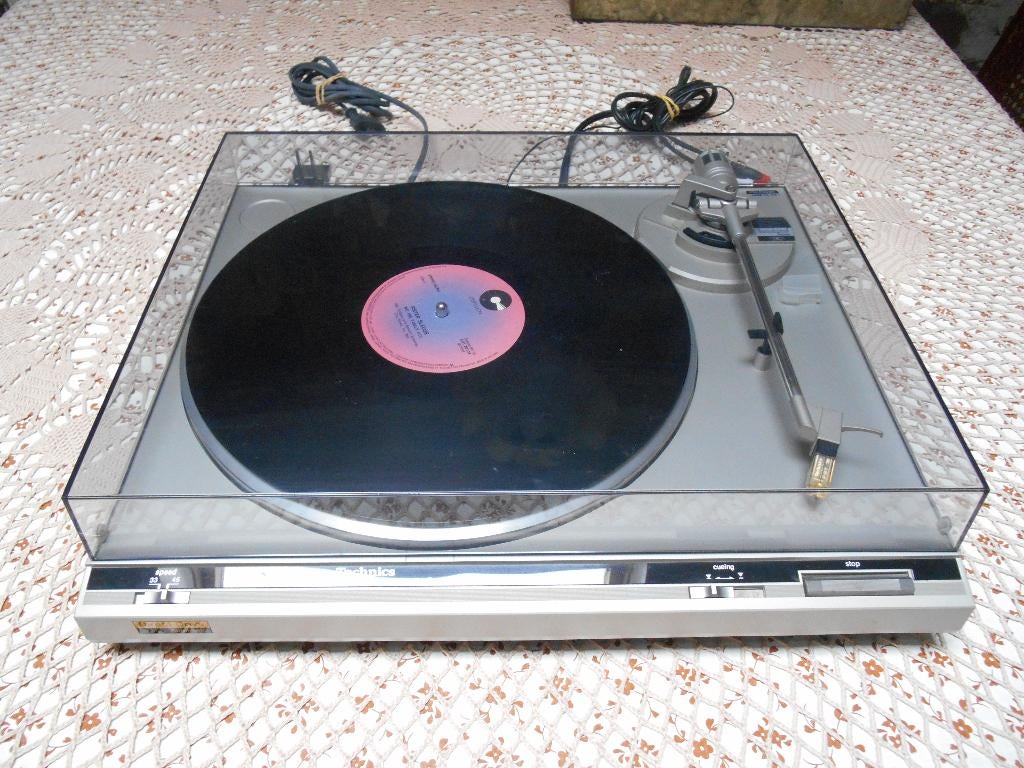 platenspeler Technics SL-D210 Direct drive turntable, Ophalen, Automatisch, Zo goed als nieuw, Platenspeler