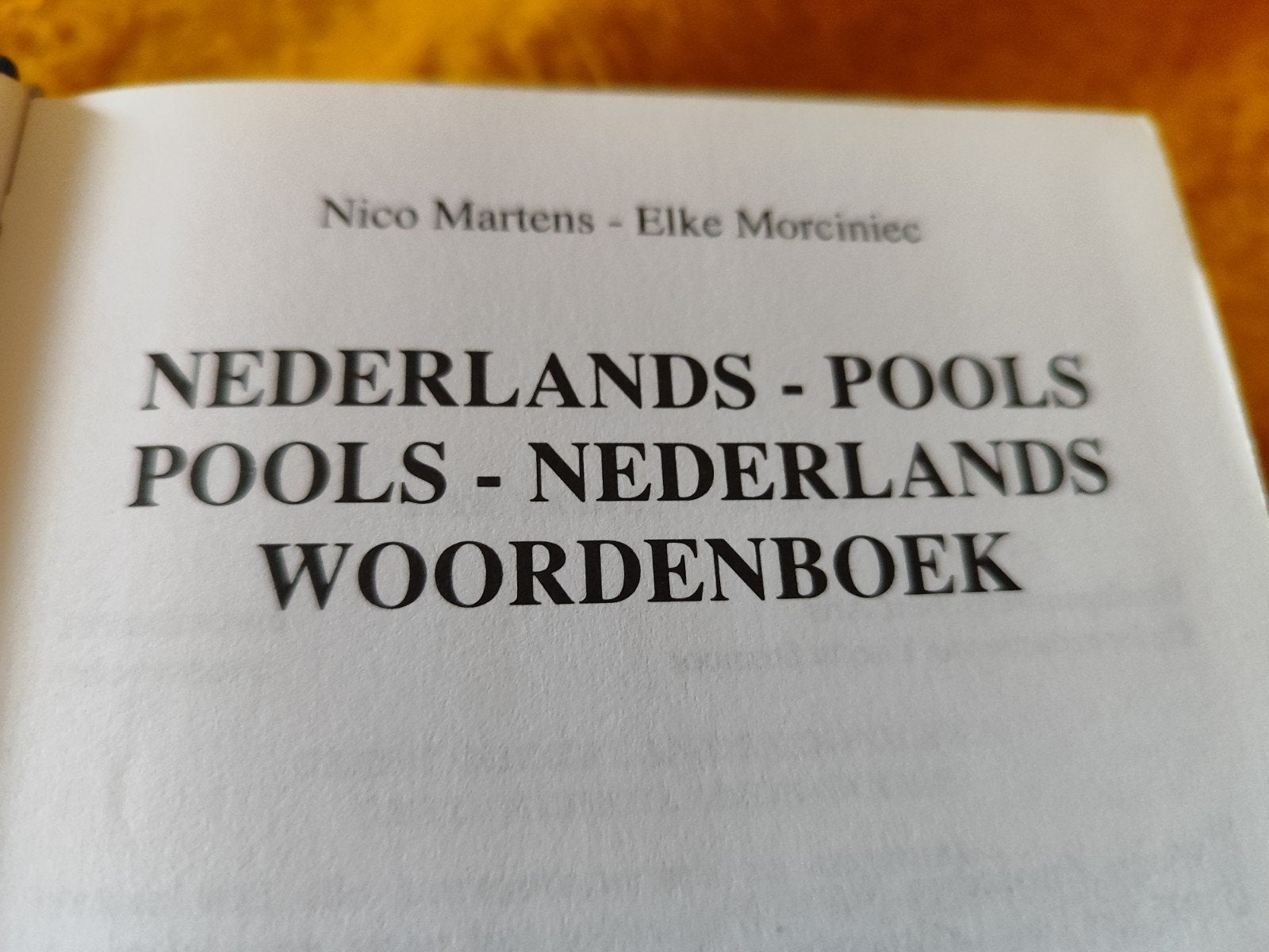 Pools Nederlands/Nederlands Pools woordenboek, Ophalen of Verzenden, Nederlands, Pools