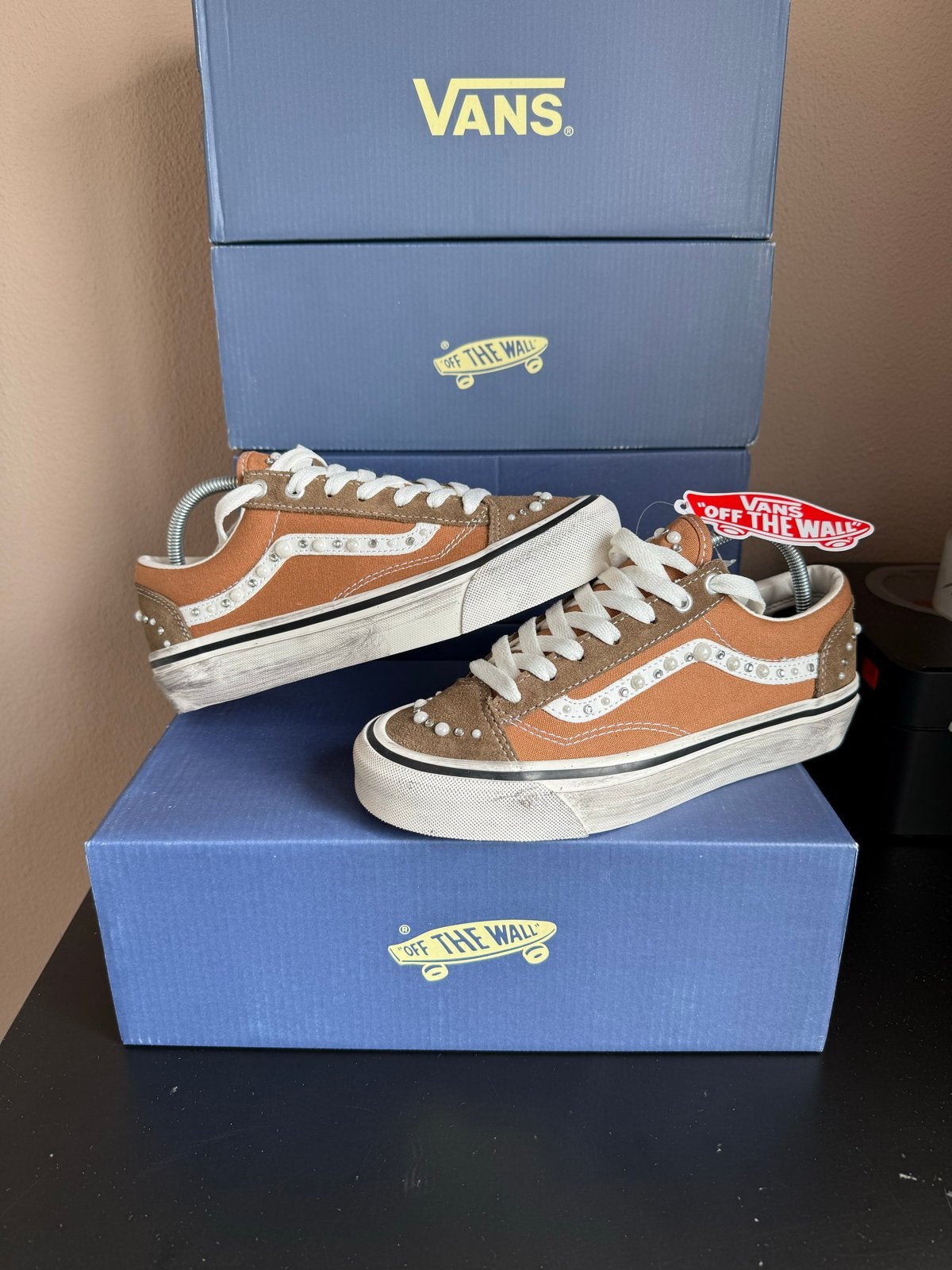 Vans Lx Old Skool Pearlized Sneakers - Maten: 36/38/39, Ophalen of Verzenden, Nieuw, Bruin, Sneakers of Gympen