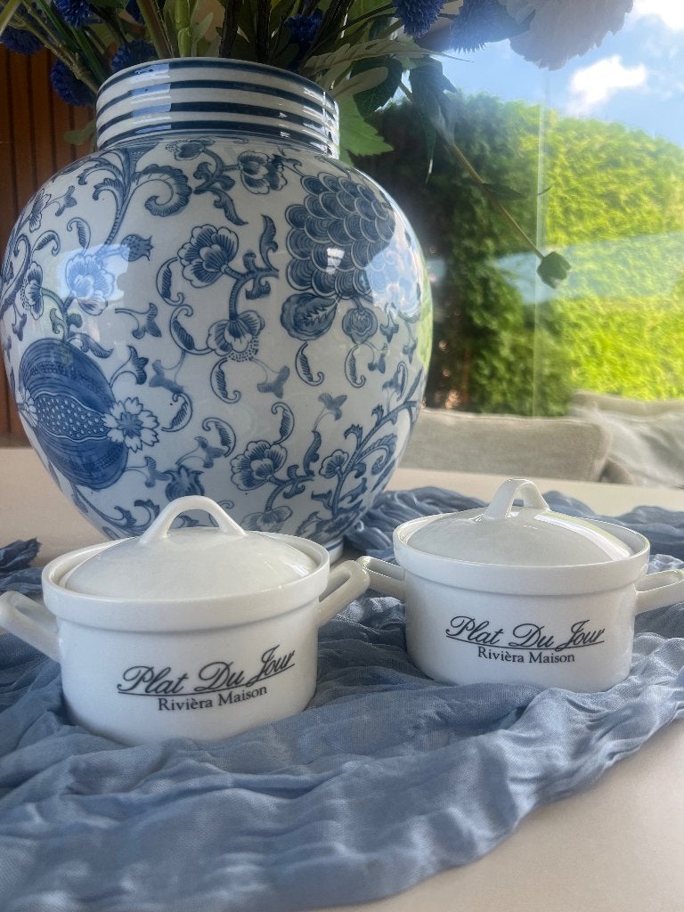 Rivièra Maison pannetjes kommen, Ophalen, Overige materialen, Zo goed als nieuw, Kom(men)