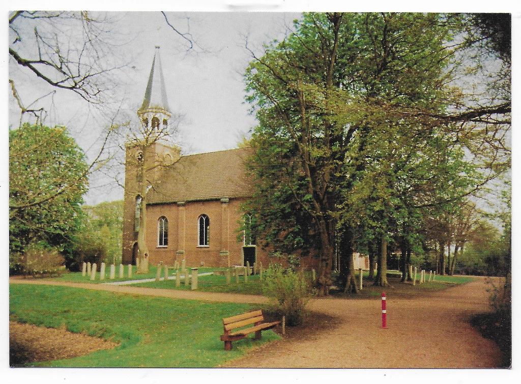 Blijham  Ned Herv  Kerk Ongelopen Ansichtkaart ( B8203), Ophalen of Verzenden, 1980 tot heden, Ongelopen