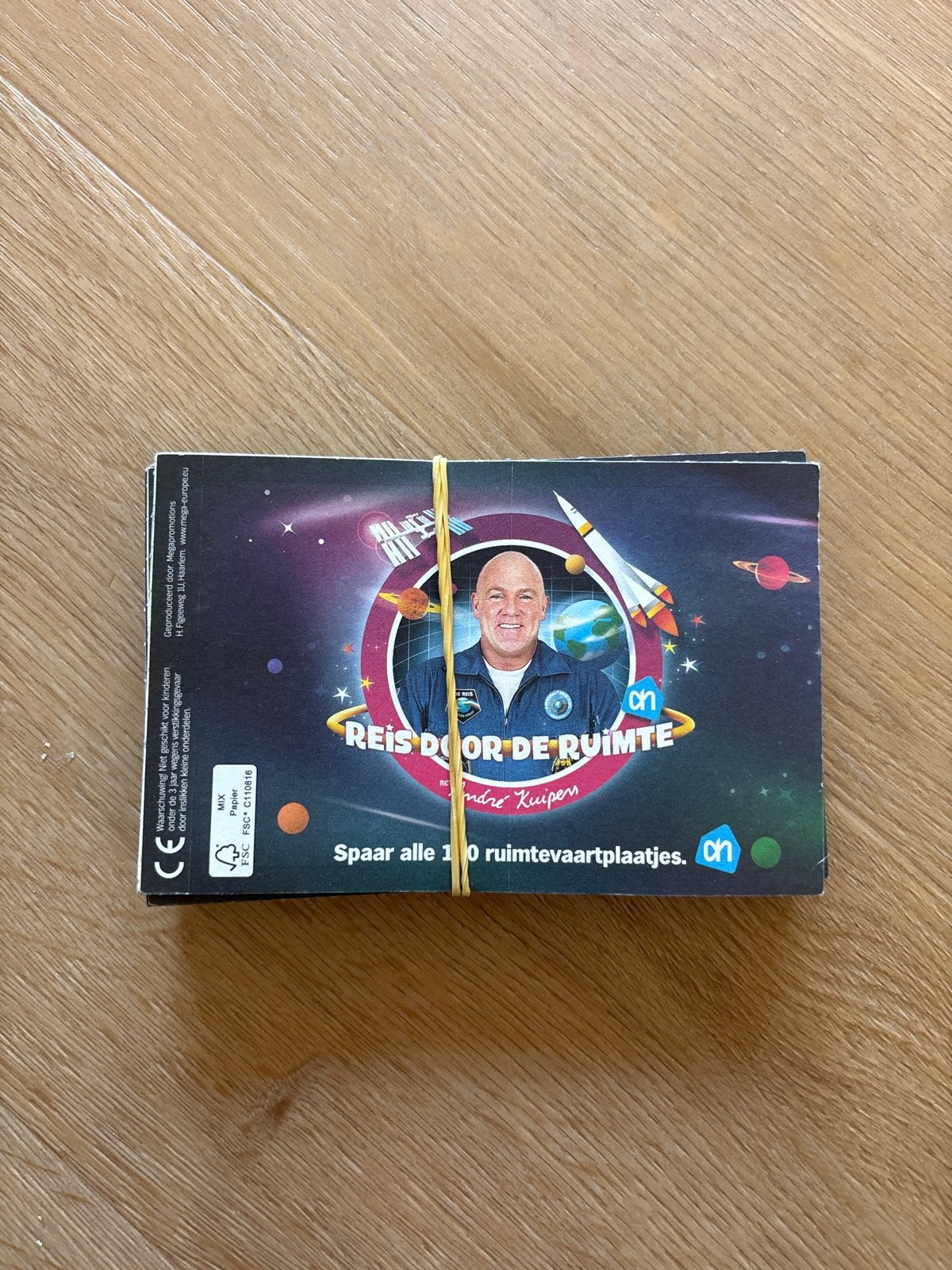 AH Reis door de Ruimte plaatjes - André Kuipers, Ophalen of Verzenden, Nieuw, Meerdere plaatjes