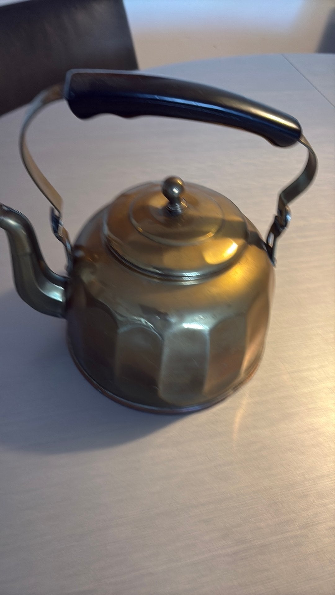 Vintage koperen ketel, Antiek en Kunst, Ophalen of Verzenden