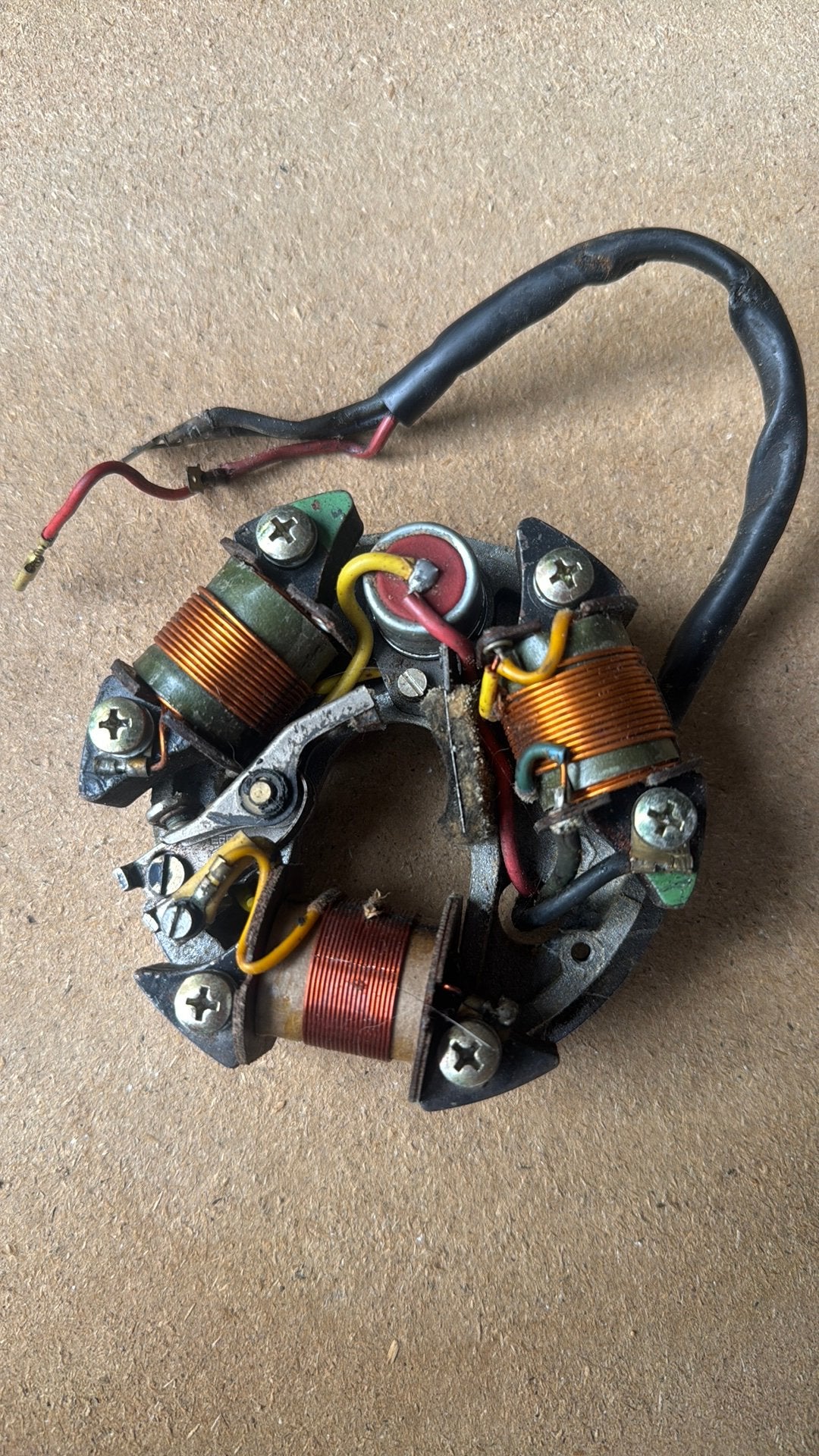 Vespa V50 Ontsteking Stator, Ophalen of Verzenden, Zo goed als nieuw, Overige schalen, Onderdeel