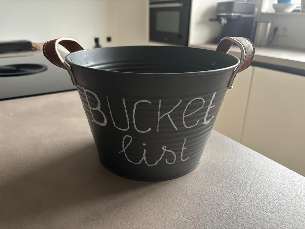 Bucket, Ophalen, Zo goed als nieuw, Kunststof