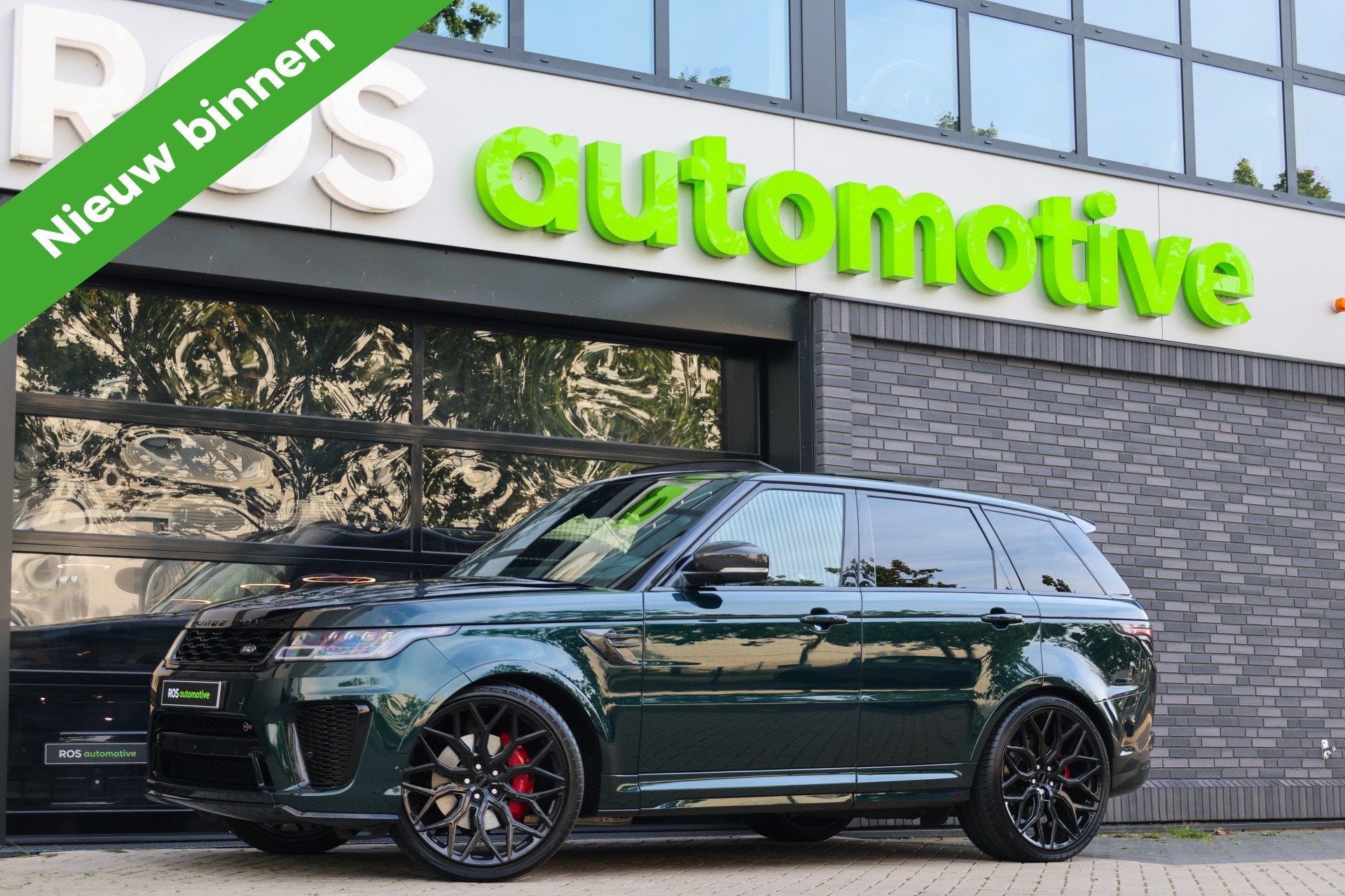 Land Rover Range Rover Sport P575 SVR | UNIEK! | SVO RACING, Automaat, Dealer onderhouden, 3000 kg, Leder