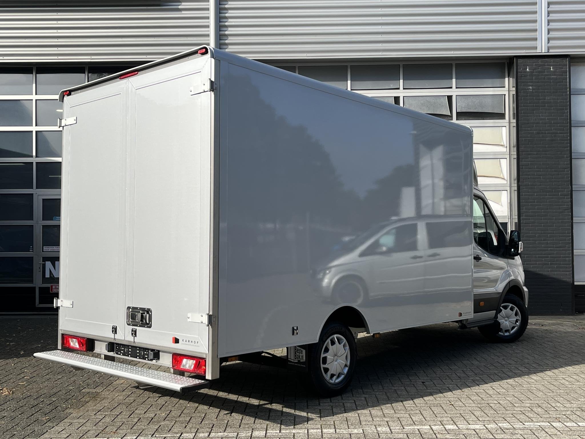 Ford Transit 350 170pk L4H1 Skeletal Bakwagen! Airco / Cruis, Auto's, Bestelauto's, Voorwielaandrijving, 1995 cc, Euro 6, 4 cilinders