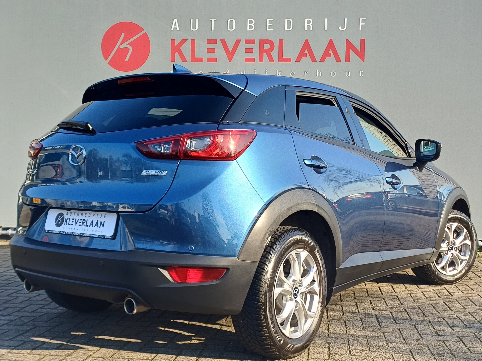 Mazda CX-3 2.0 SkyActiv-G 120 S | CAMERA | NAVI | PDC | APPL, Auto's, Euro 6, 4 cilinders, Blauw, 122 pk