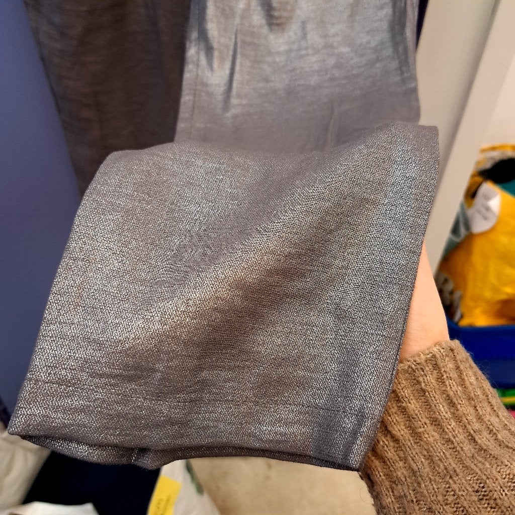Filippa K donker zilveren dunne casual broek mt 36 nr 41140, Kleding | Dames, ., Filippa K, Ophalen of Verzenden, Maat 36 (S)