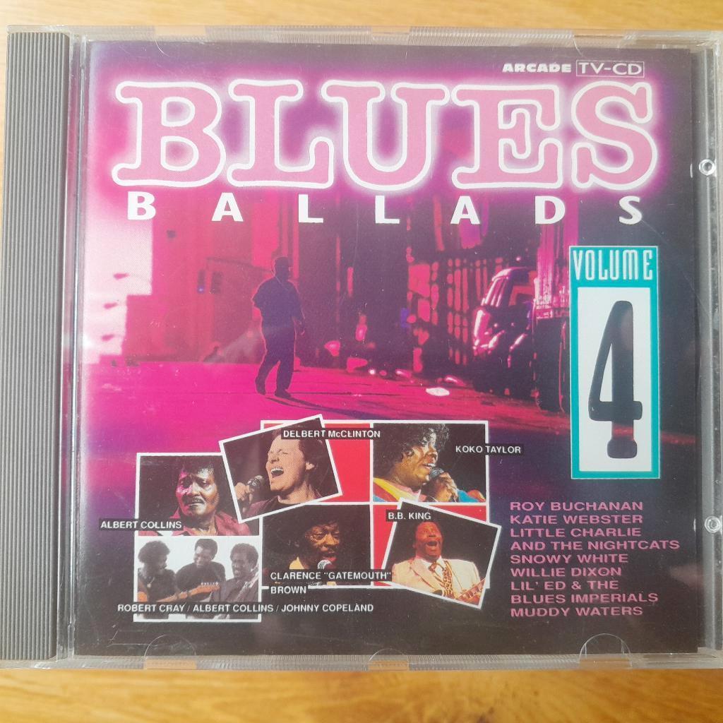 cd Blues Ballads volume 4., Ophalen of Verzenden, 1980 tot heden, Zo goed als nieuw, Blues