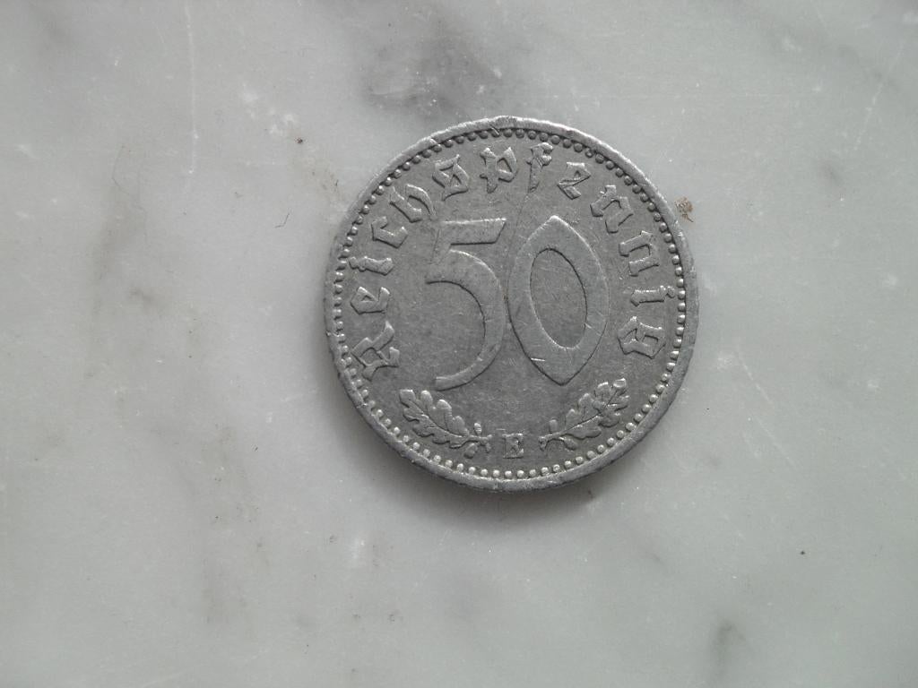 MUNT 50 REICHSPFENNIG 1935., Postzegels en Munten, Munten | Europa | Niet-Euromunten, Ophalen of Verzenden, Duitsland, Losse munt
