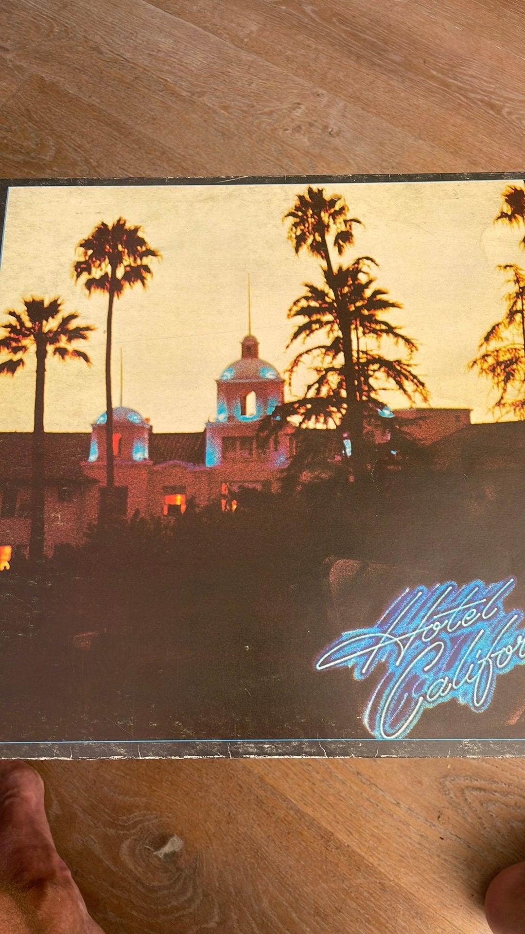 Eagles - Hotel California LP (1976), LP, Rock, Gebruikt, Ophalen of Verzenden