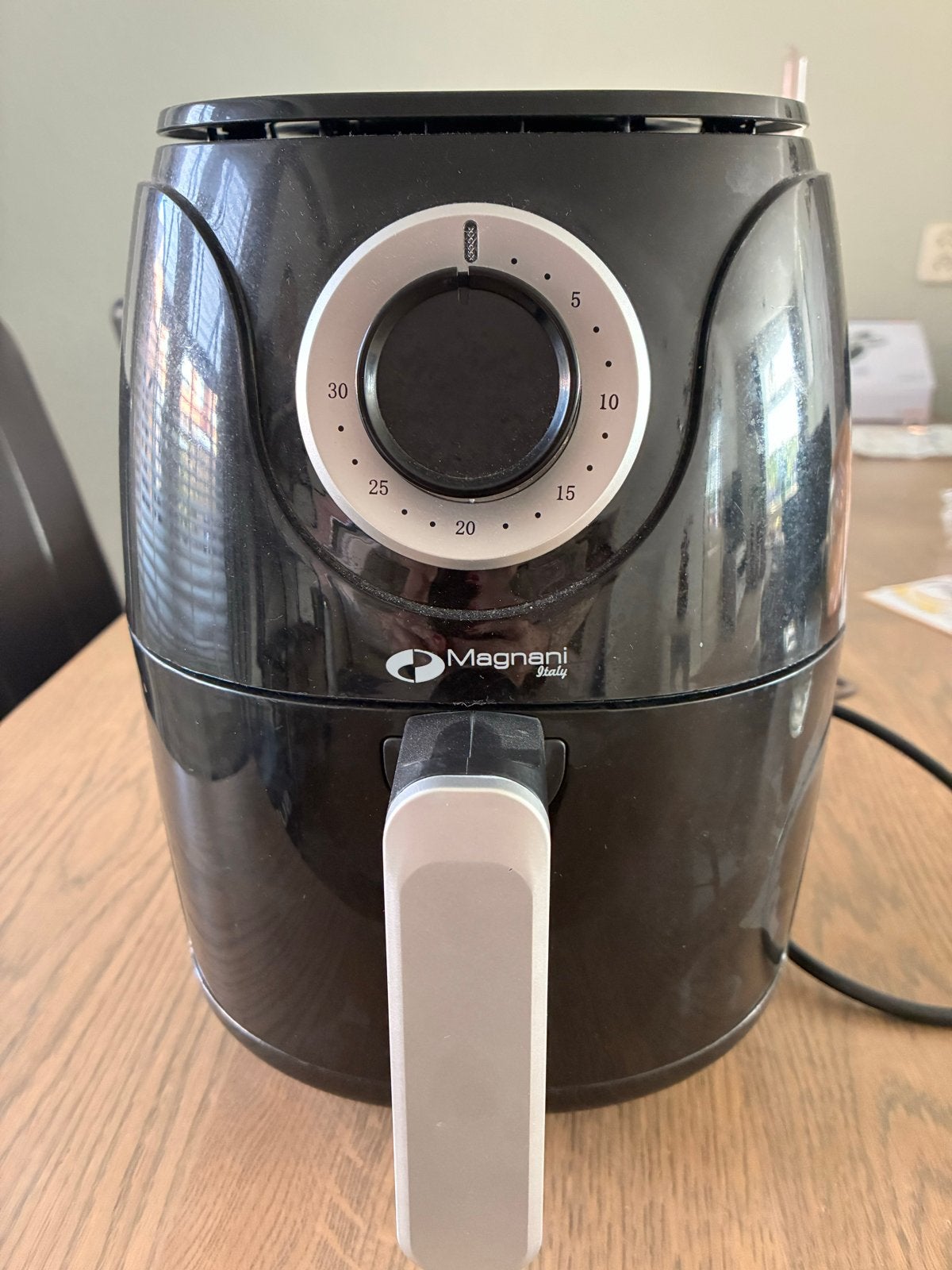 Magnani Italy Air Health Fryer Mini 2.4L - Zo goed als nieuw, Witgoed en Apparatuur, Ophalen of Verzenden, Zo goed als nieuw, Airfryer