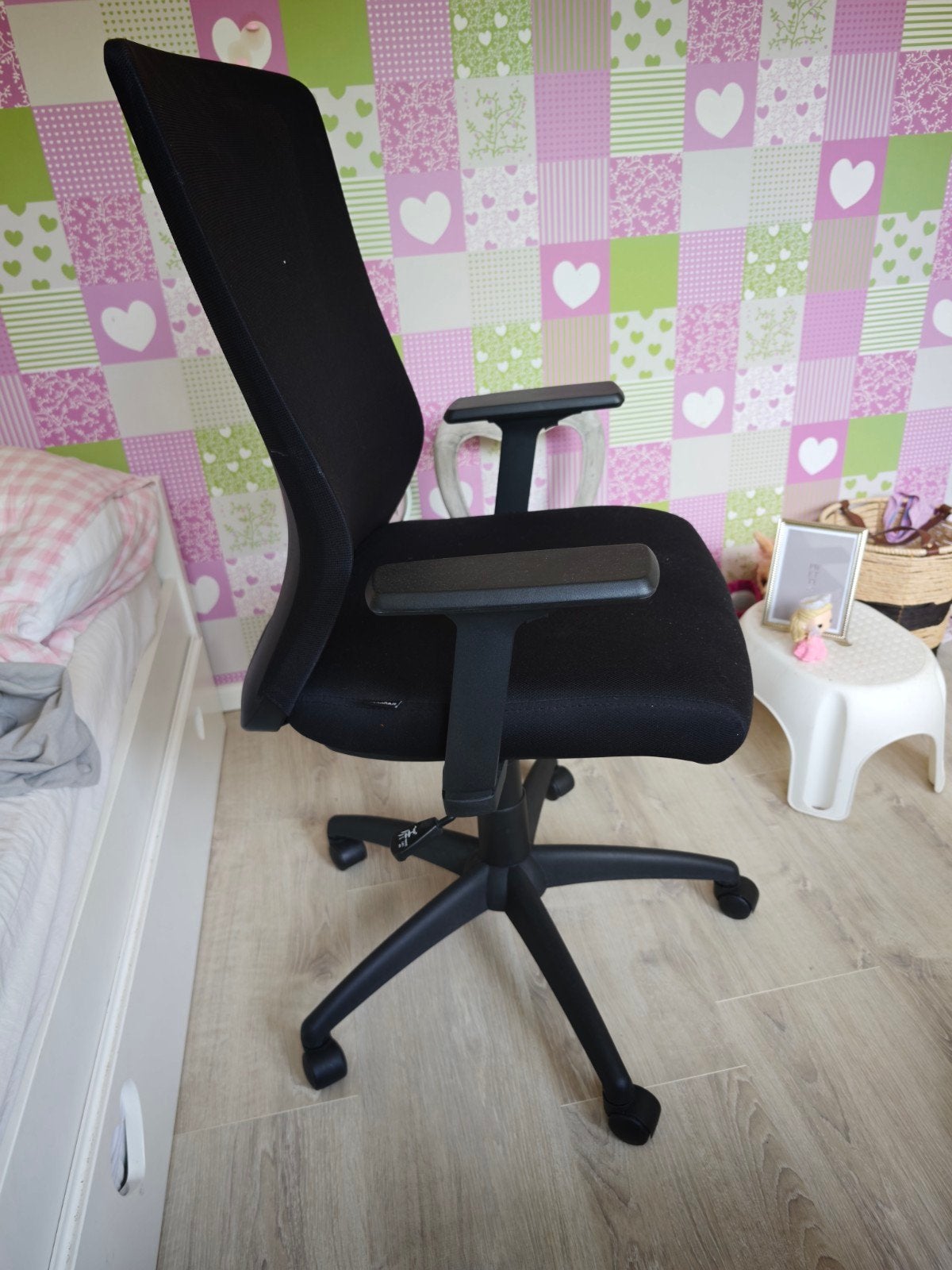 LifeGoods Bureaustoel - Ergonomisch en Comfortabel, Ophalen, Gebruikt, Zwart, Bureaustoel