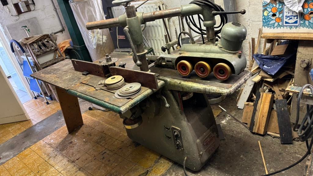 Oude houtbewerking machines, Ophalen, Gebruikt