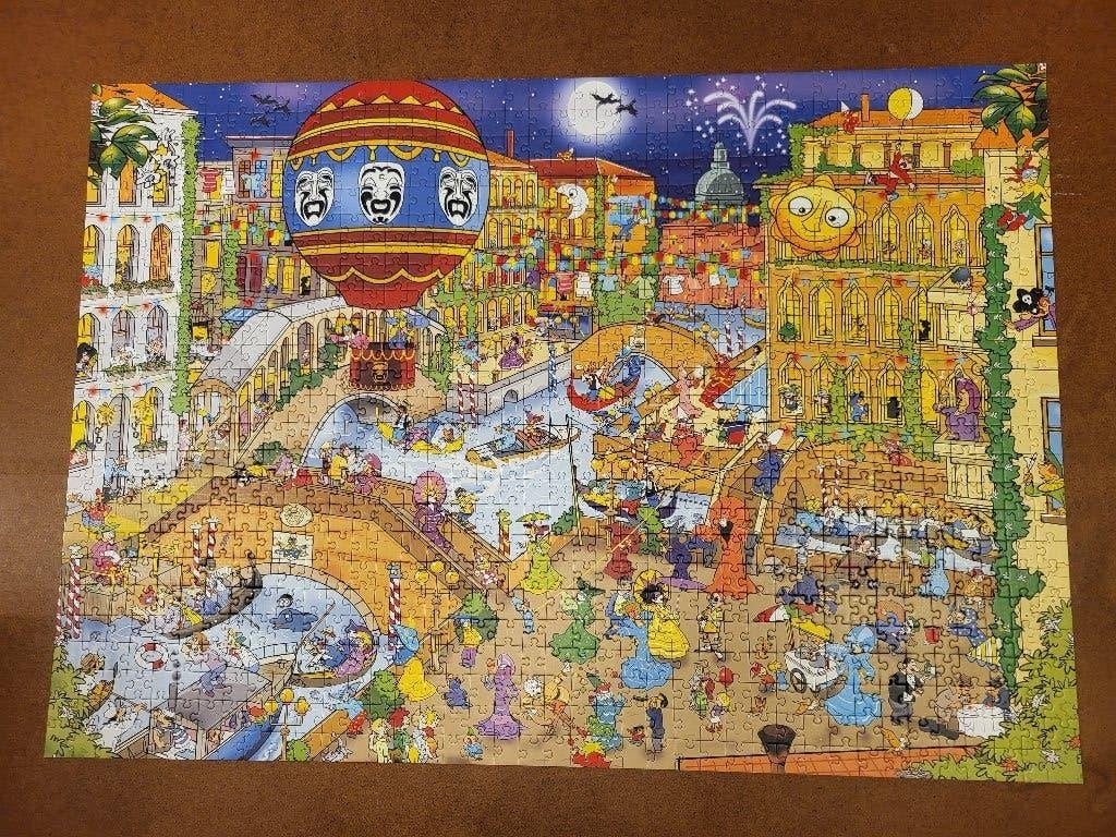 That s life.         Puzzel.        Met grote luchtballon., Ophalen of Verzenden, 500 t/m 1500 stukjes, Nieuw, Legpuzzel
