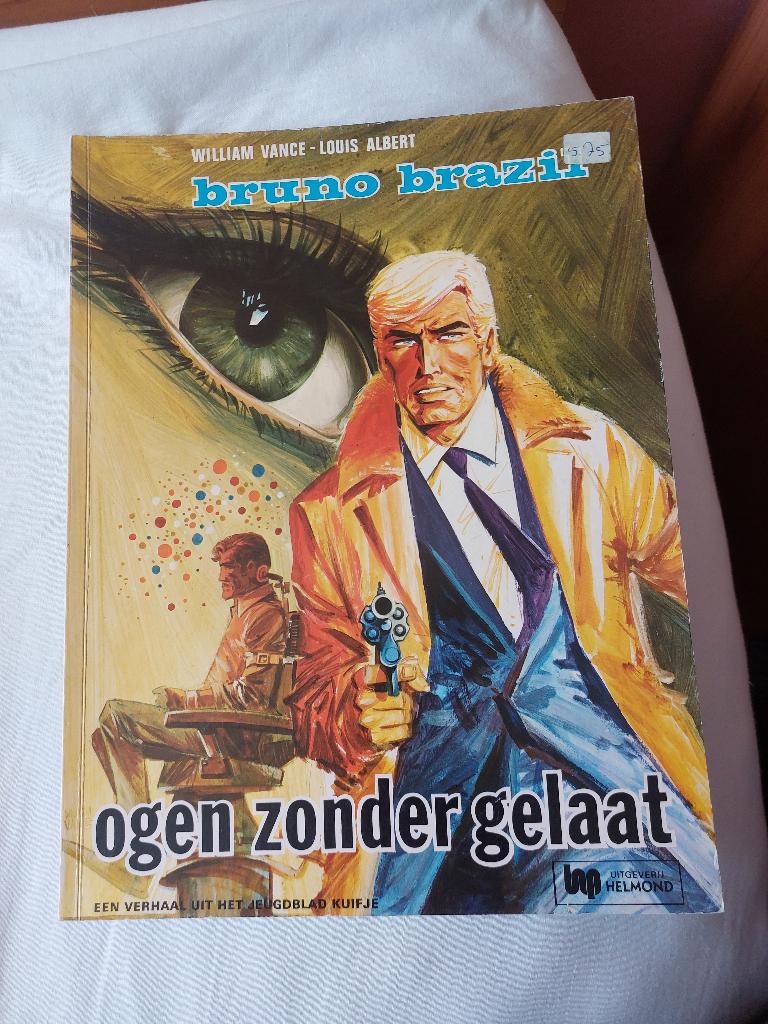 Bruno Brazil, ogen zonder gelaat, Boeken, Stripboeken, Eén stripboek, Ophalen of Verzenden