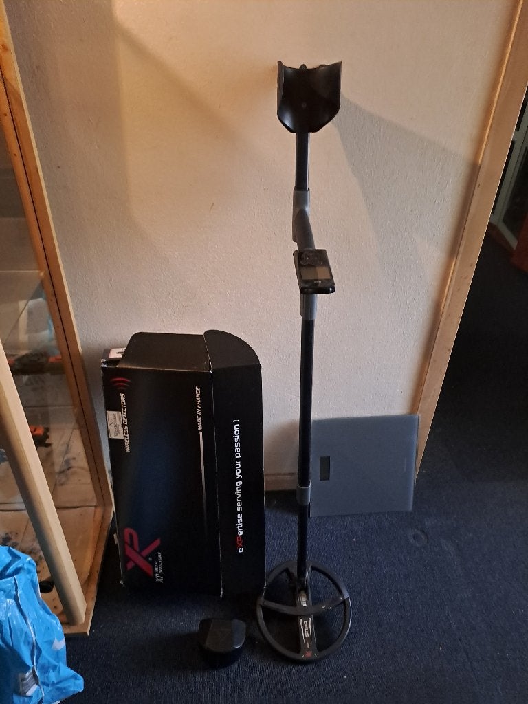 xp deus metaaldetector   zgan, Ophalen, Meer dan 30 cm, Zo goed als nieuw, XP