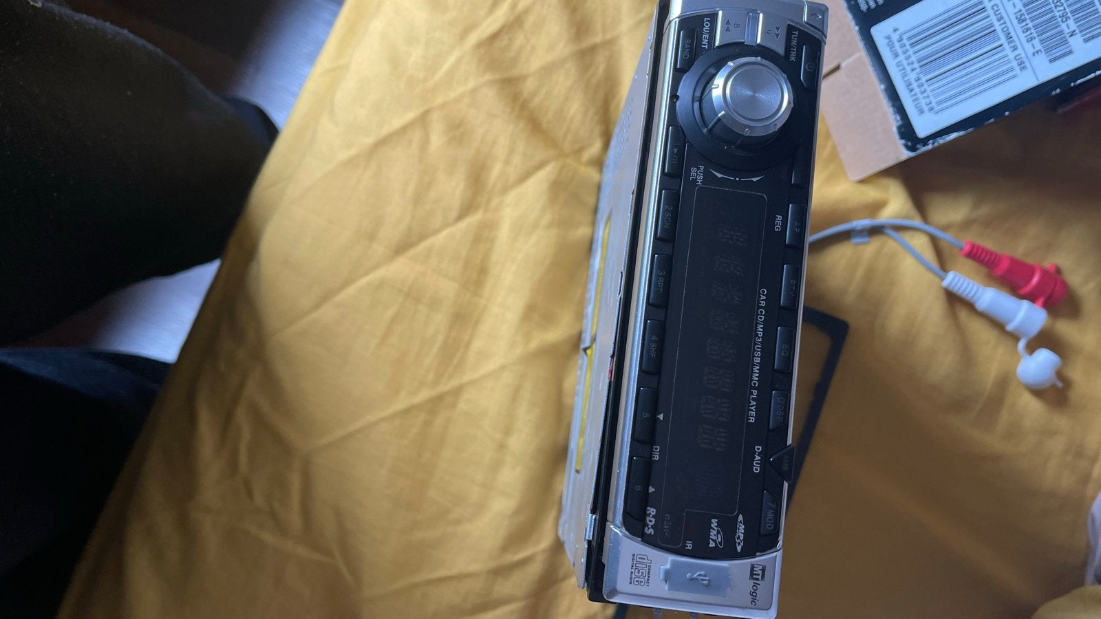 MT Logic Autoradio CD/MP3/USB Speler, Ophalen of Verzenden, Gebruikt
