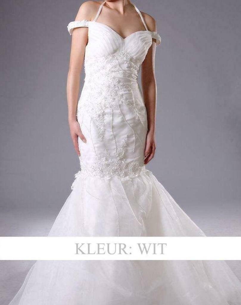OUTLET !!! Alle trouwjurken 99 euro p/s - Nieuw, Ophalen of Verzenden, Nieuw, Wit, Trouwjurk