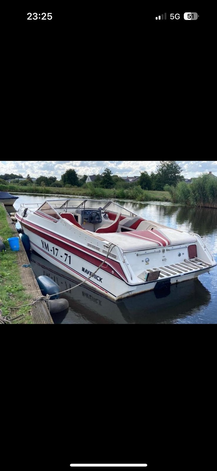 Maverick speedboot 5.7 v8 nieuwe motor, Overige merken, 9 m, Gebruikt, Binnenboordmotor