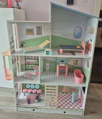 Barbiehuis lidl 1 meter hoog, Ophalen, Gebruikt, Overige typen