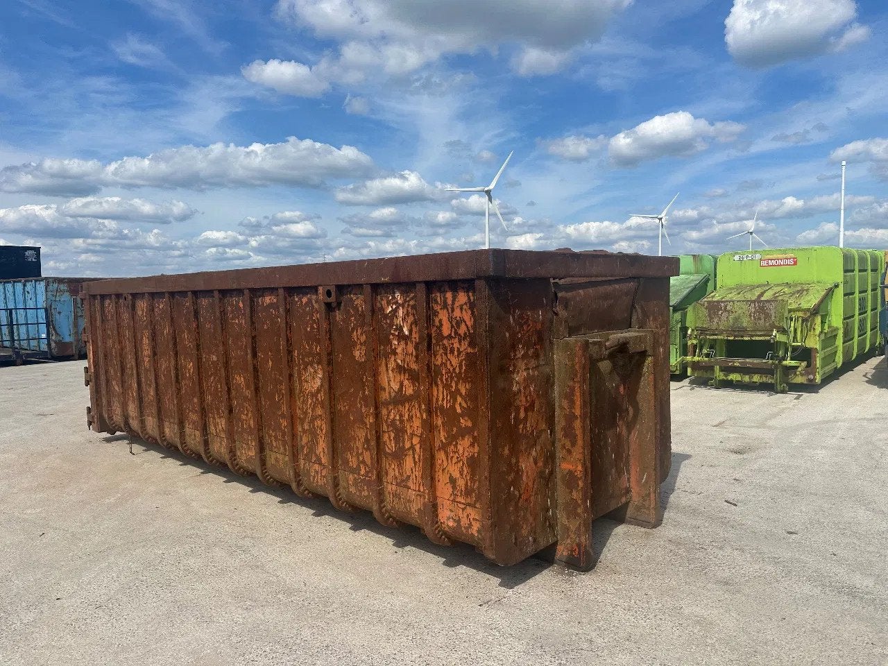 ALL-IN Containers 18 m3, Zakelijke goederen