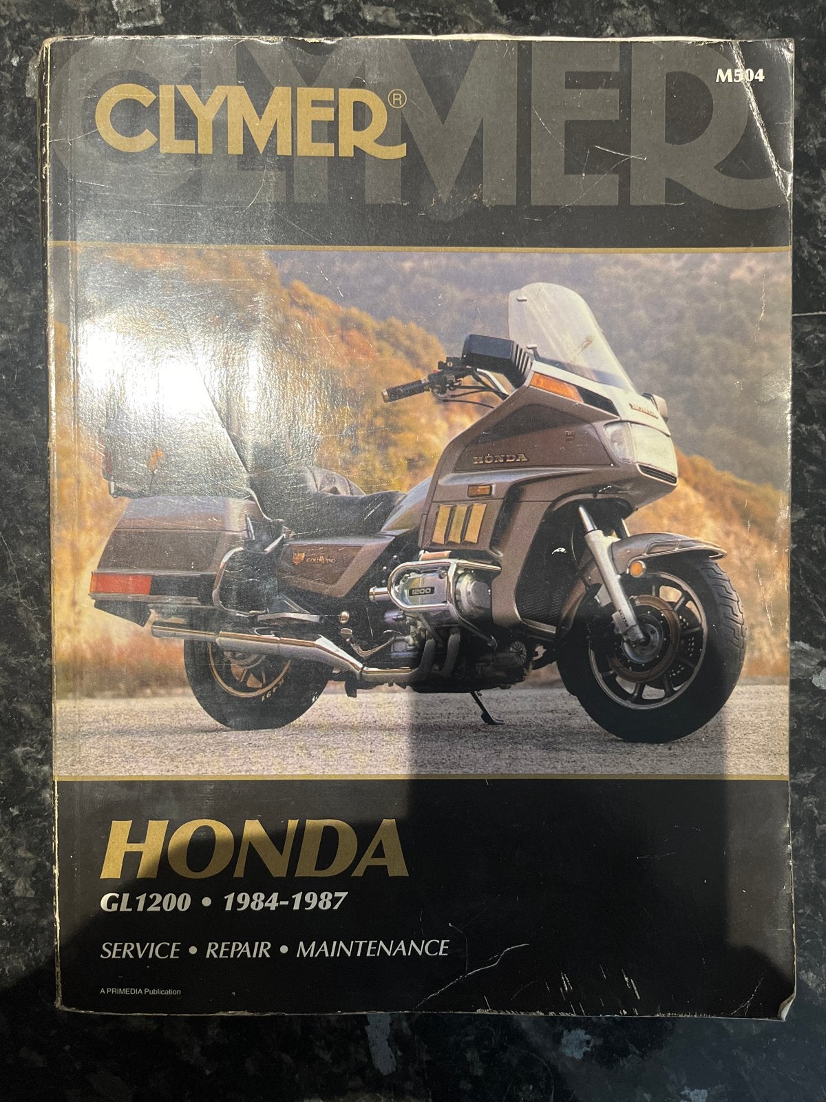 Clymer Honda GL1200 Service & Onderhoudshandboek, Ophalen, Honda