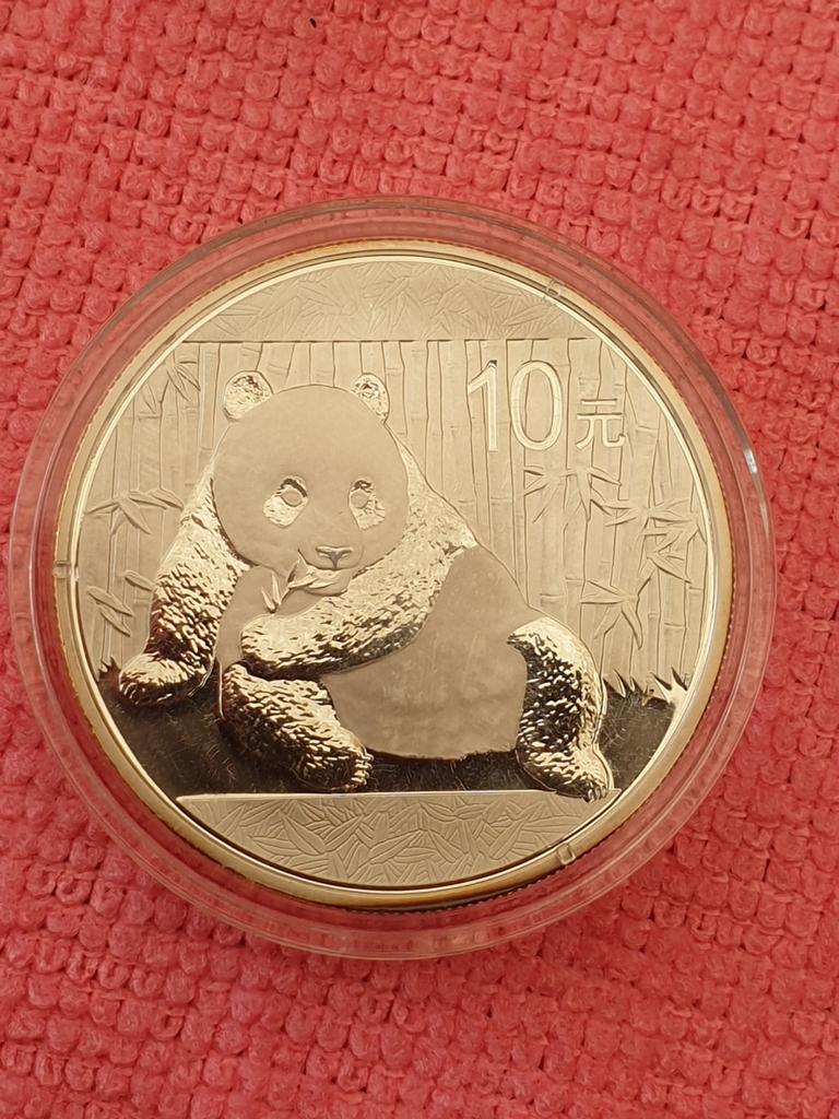 Panda 2015, 1 oz .999 zilver (1-1), Ophalen of Verzenden, Zilver