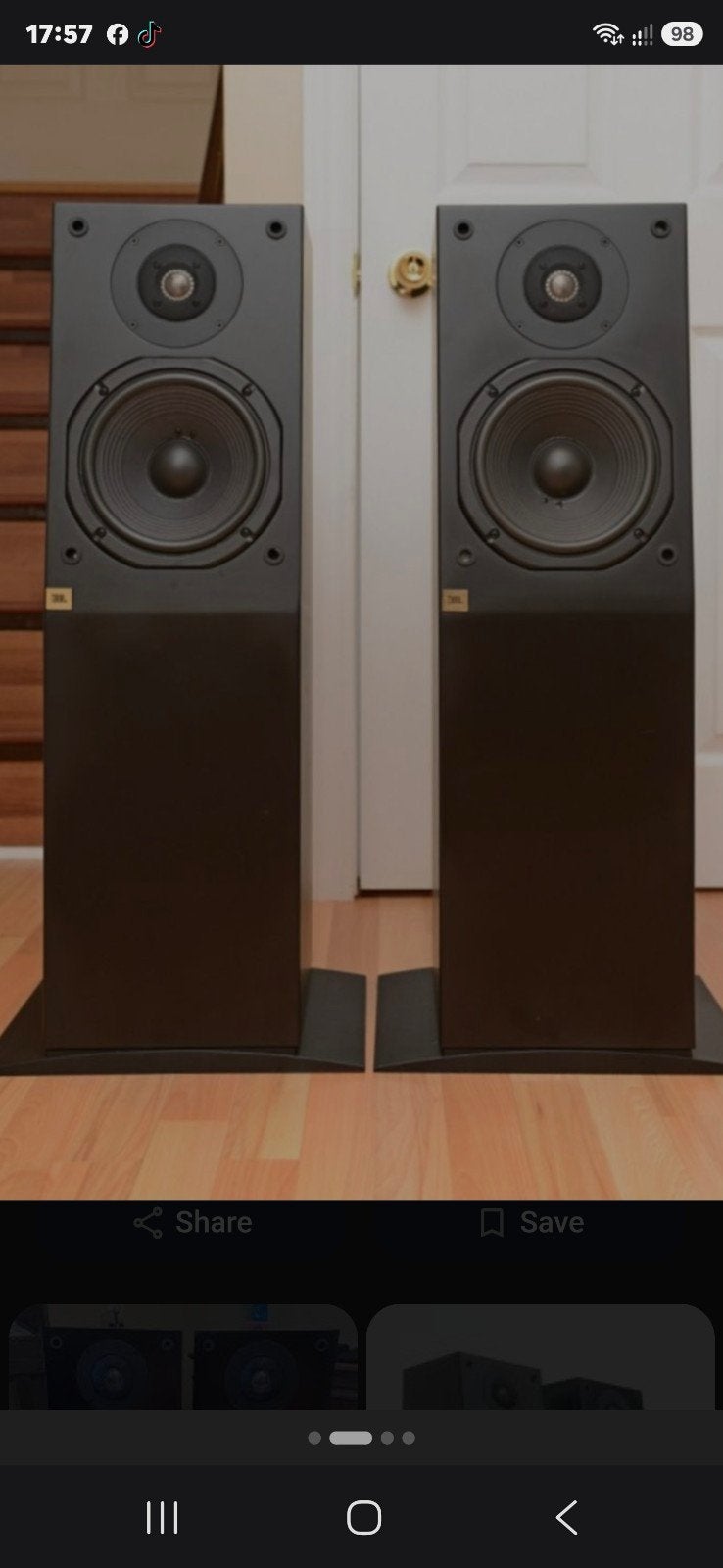 JBL L3 High End speakers, Stereo speakers, JBL, Zo goed als nieuw, Geschikt voor surround/home cinema