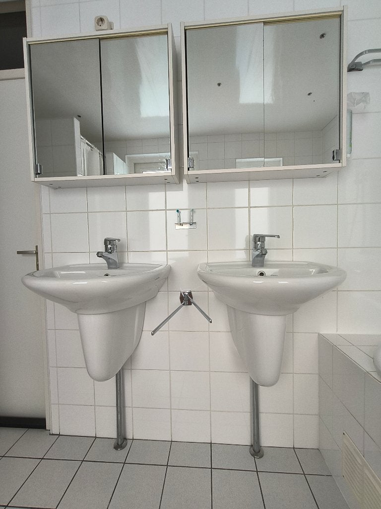 Sanitair, Ophalen, Gebruikt, Chroom, Wastafel