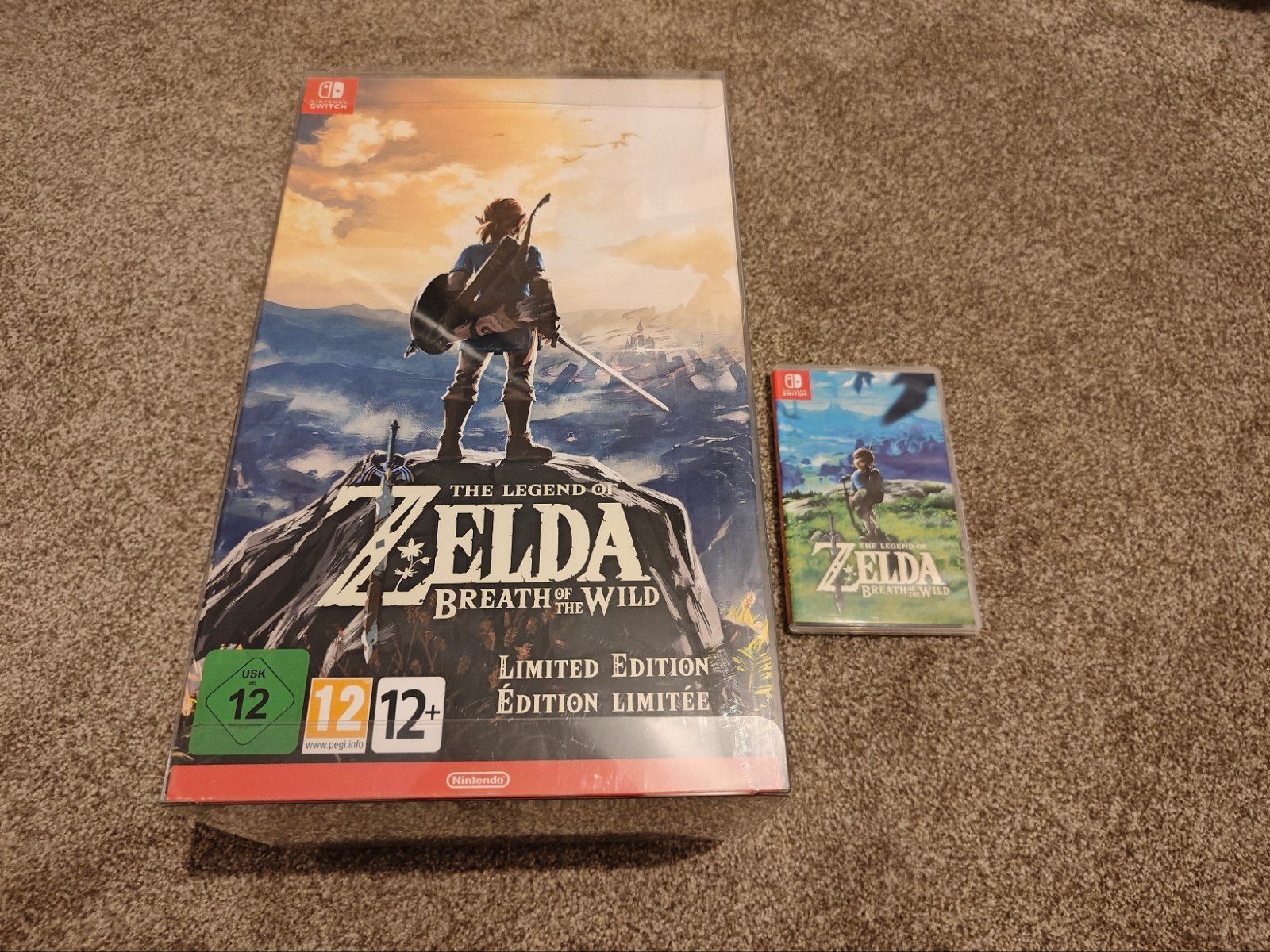 The legene of Zelda Breath of the Wild Collectors Edition, Ophalen of Verzenden, Zo goed als nieuw