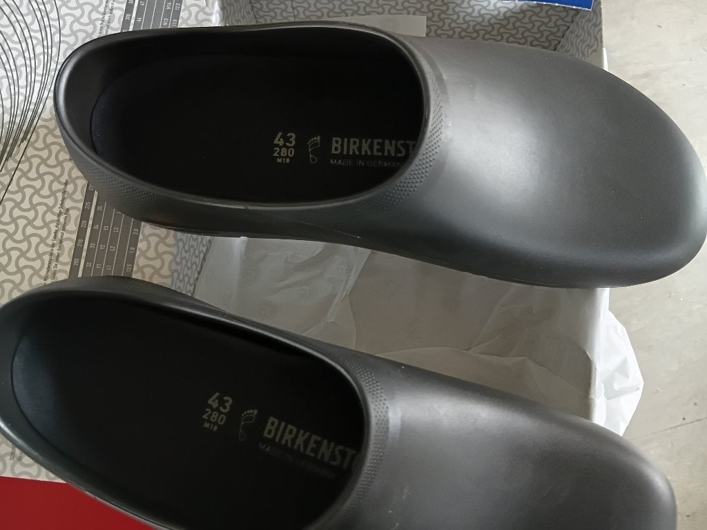Birkenstock unisex werkklomp Maat 43, Klompen, Zwart, Nieuw, Ophalen of Verzenden
