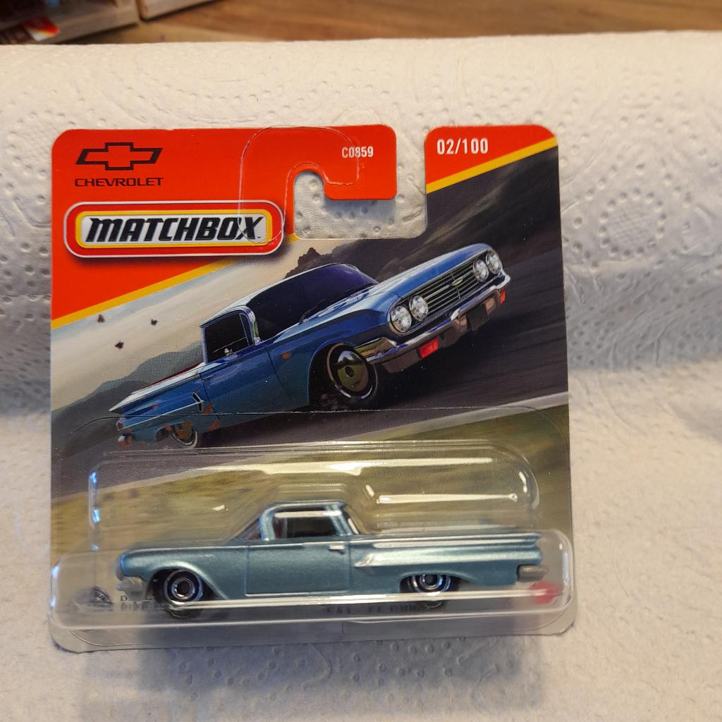Matchbox 1960 Chevy El Camino, Ophalen of Verzenden, Nieuw, Auto
