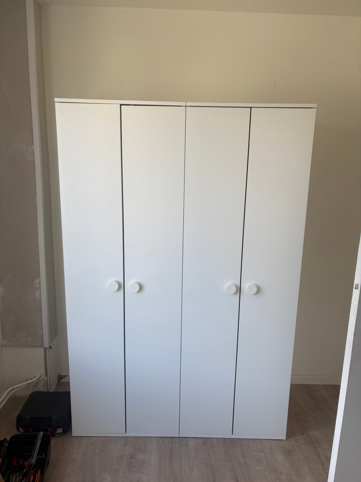Kledingkast, Huis en Inrichting, Kasten | Kledingkasten, Ophalen, 50 tot 100 cm, Zo goed als nieuw, 150 tot 200 cm