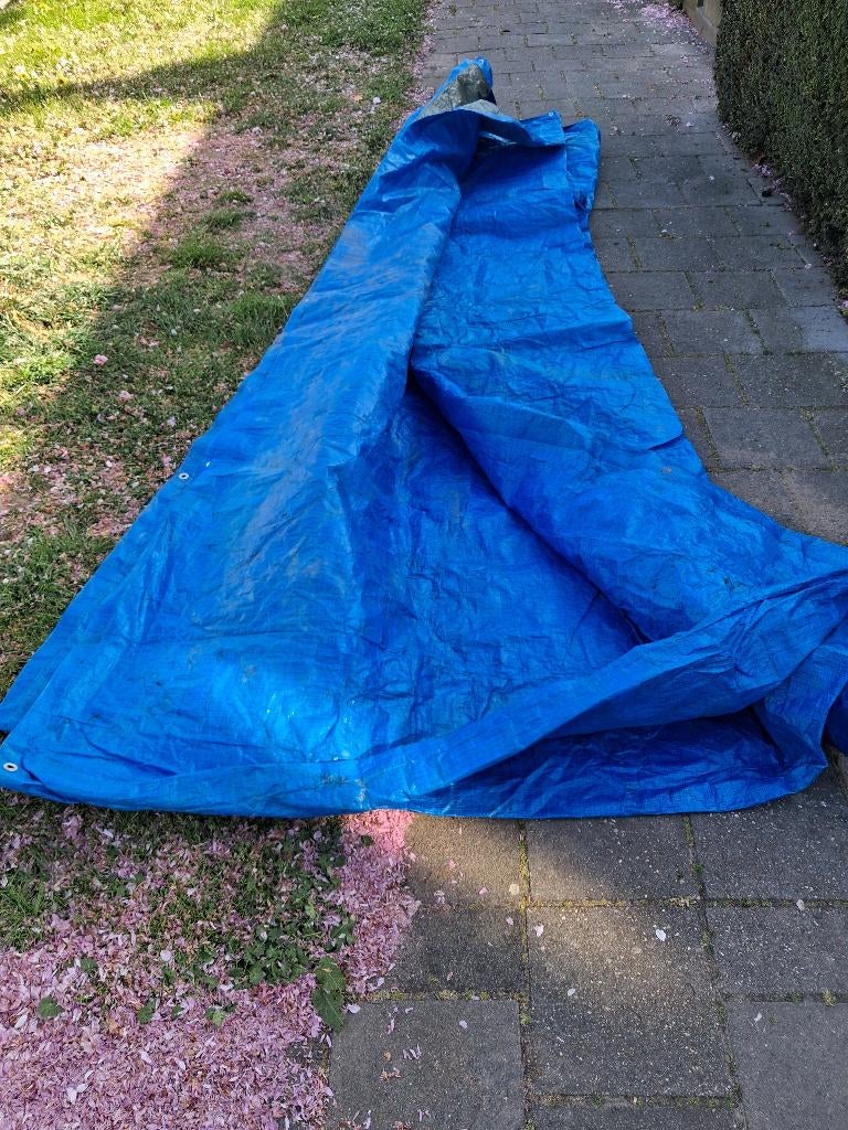 dekzeil 8x6 meter, Ophalen, Zo goed als nieuw