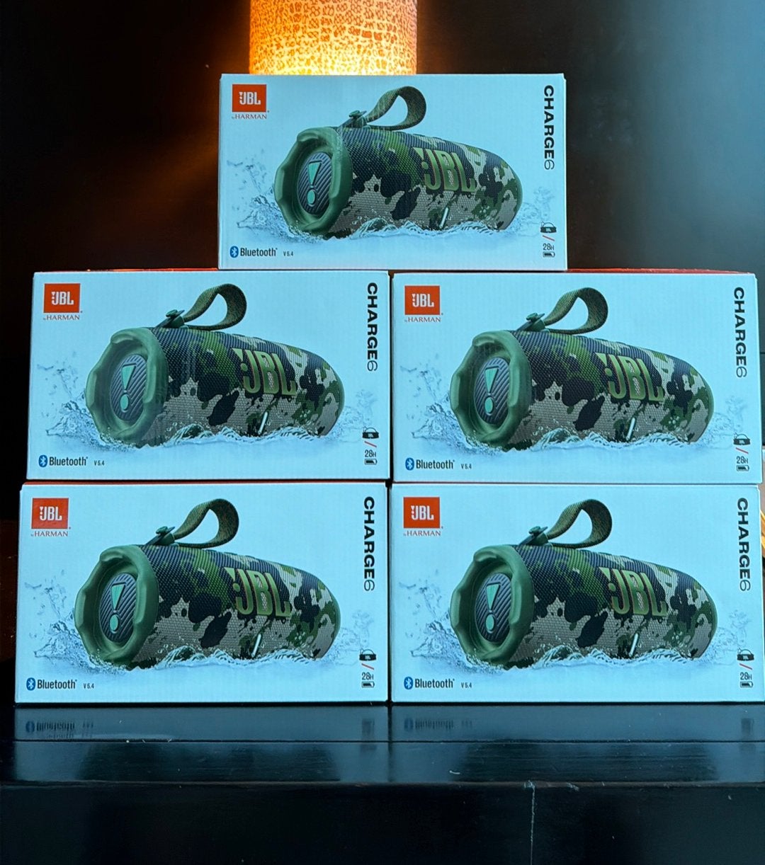 JBL Charge 6 Draagbare Bluetooth Speaker Camouflage, JBL, Nieuw, Ophalen of Verzenden, Draagbare speaker