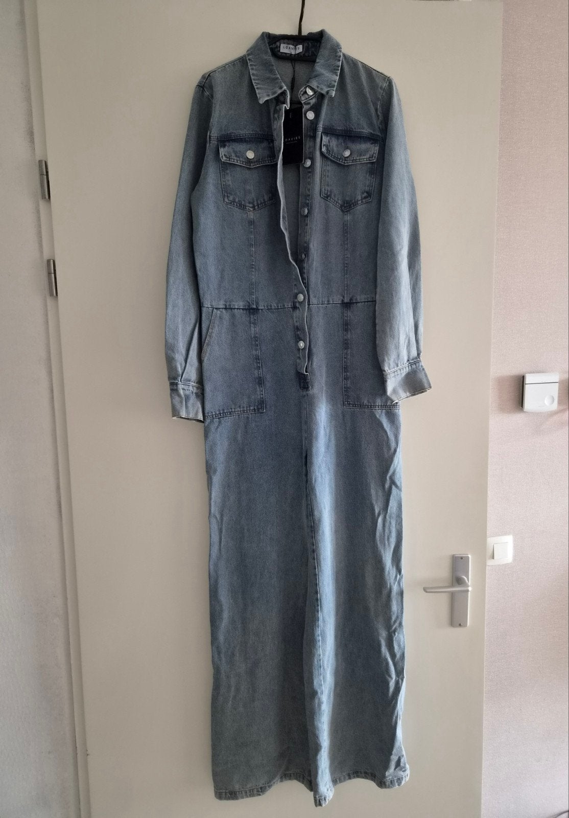 Loavies denim jumpsuit maat L, Maat 42/44 (L), Nieuw, Loavies, Verzenden