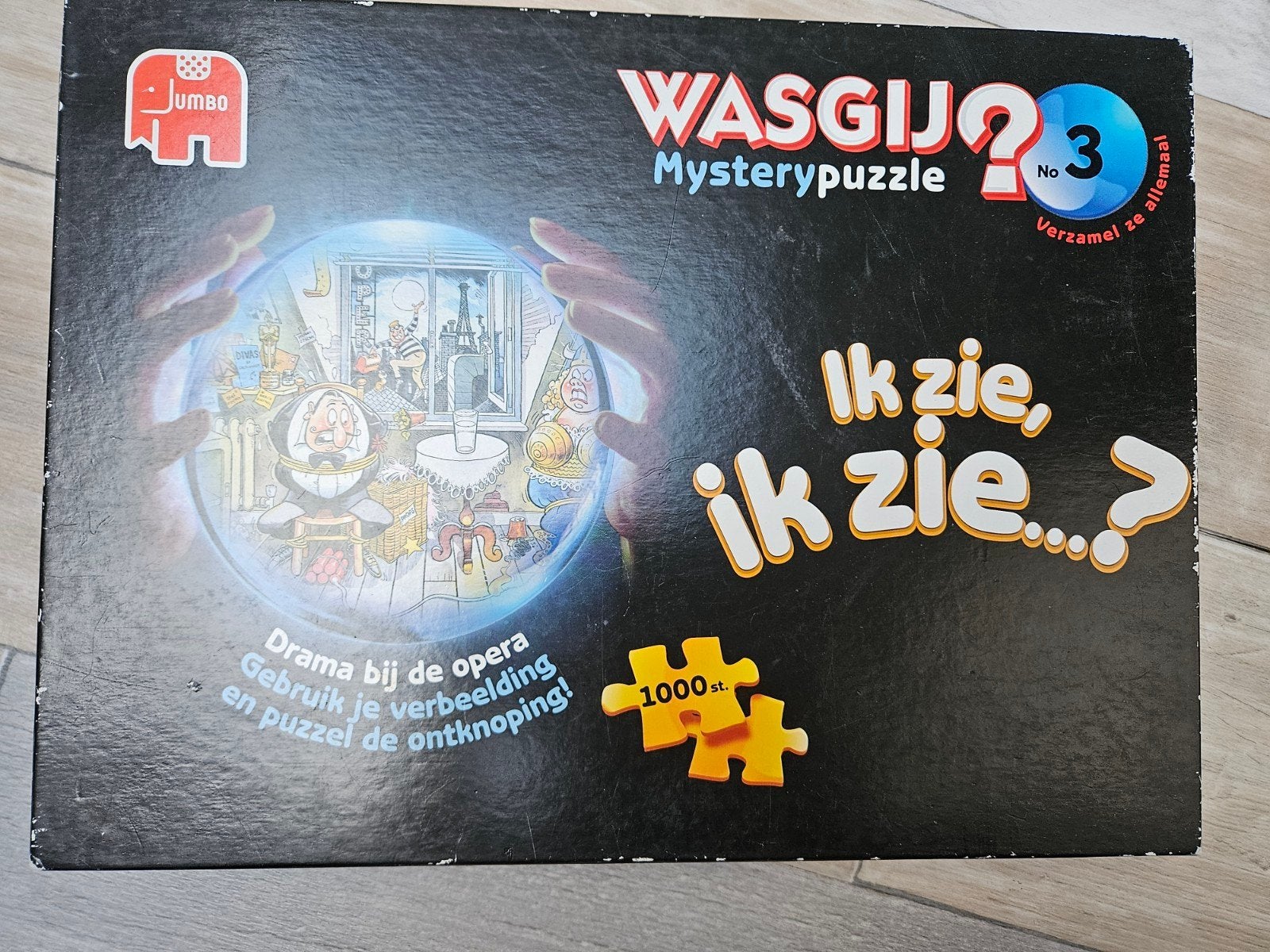 wasgij mystery 3, Ophalen, 500 t/m 1500 stukjes, Zo goed als nieuw