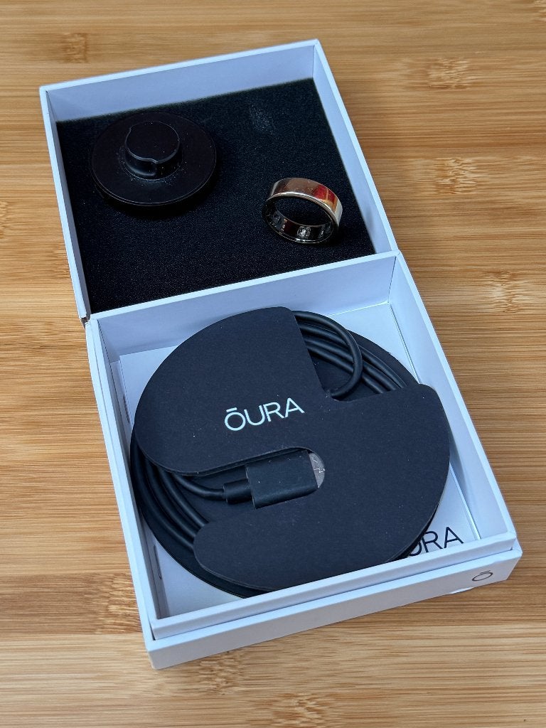 Oura Ring Generation 3 - Gold 13 Horizon, Ophalen, Gebruikt, Oura, Geel