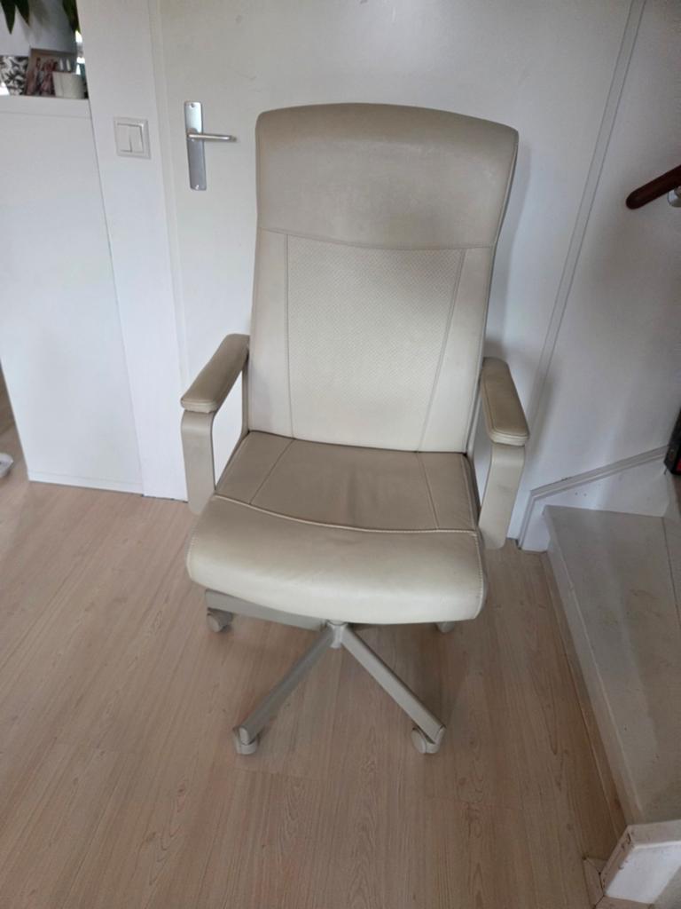 IKEA Millberget bureaustoel Murum beige - Gebruikt, Ophalen, Gebruikt, Beige, Bureaustoel
