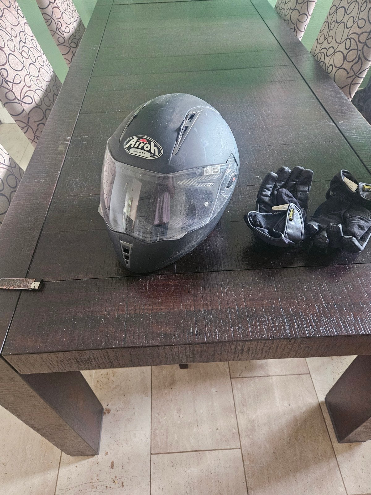 Helm en handschoenen, Ophalen, Tweedehands, Handschoenen