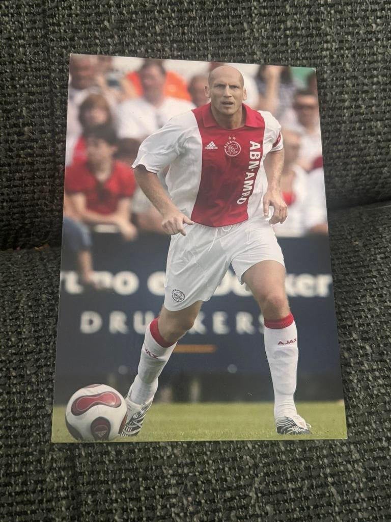 Jaap stam - Ajax Spelerskaart, Ophalen of Verzenden, Zo goed als nieuw, Ajax, Spelerskaart