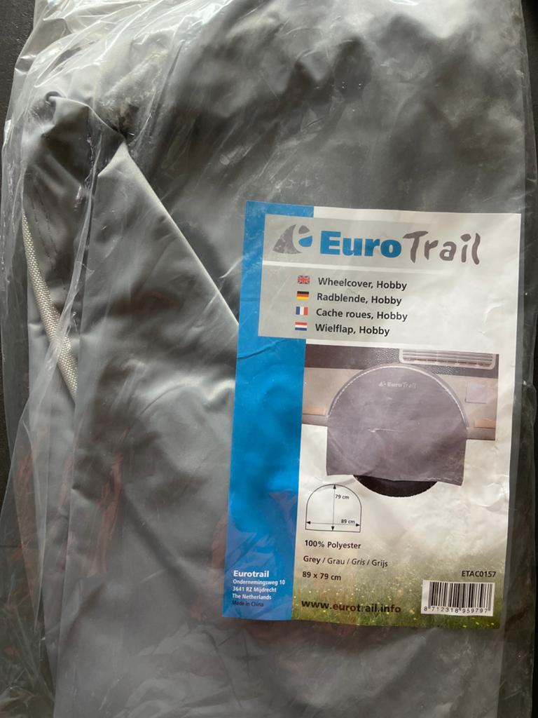 EuroTrail Wielhoes Grijs 89 x 79 cm, Ophalen of Verzenden, Nieuw