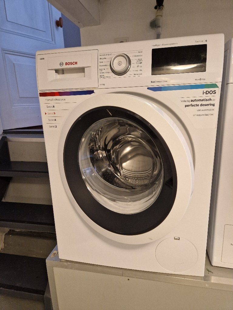 Bosch wasmachine, Ophalen, Gebruikt, Handwasprogramma, Voorlader