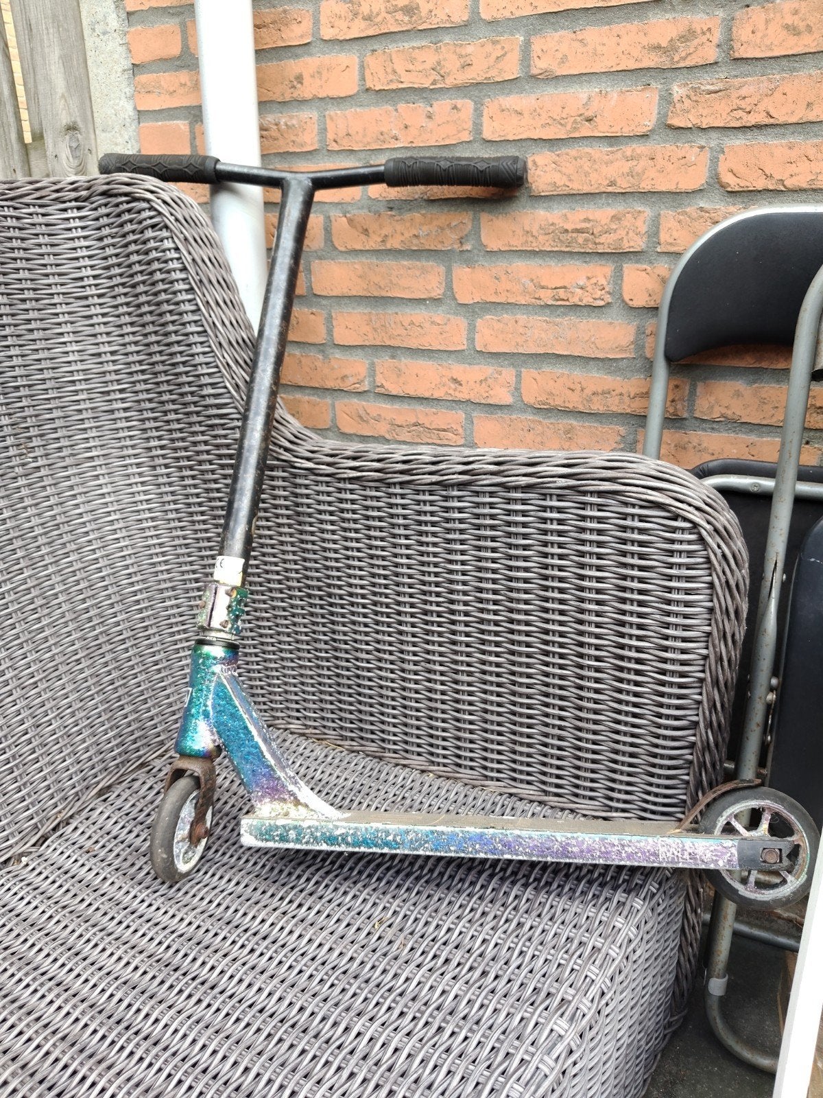 Stuntstep - Gebruikt maar functioneel, Fietsen en Brommers, Steps, Ophalen of Verzenden, Gebruikt, Overige typen, Onbekend