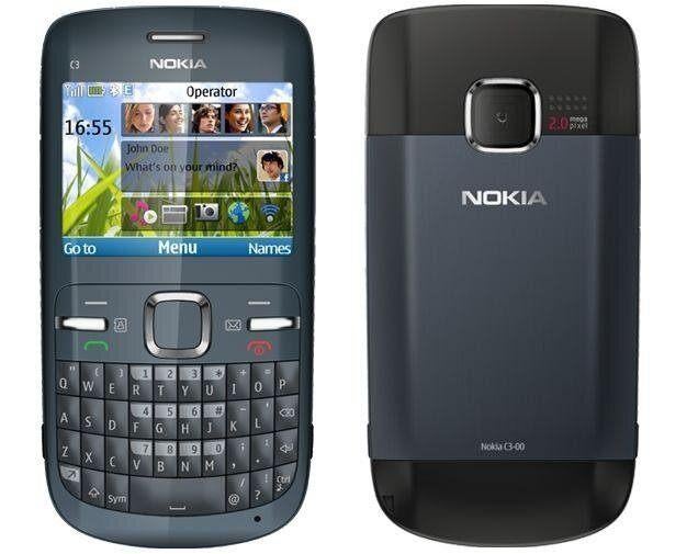 mobiel Nokia C3 origineel, Zwart, Fysiek toetsenbord, Ophalen of Verzenden, Klassiek of Candybar